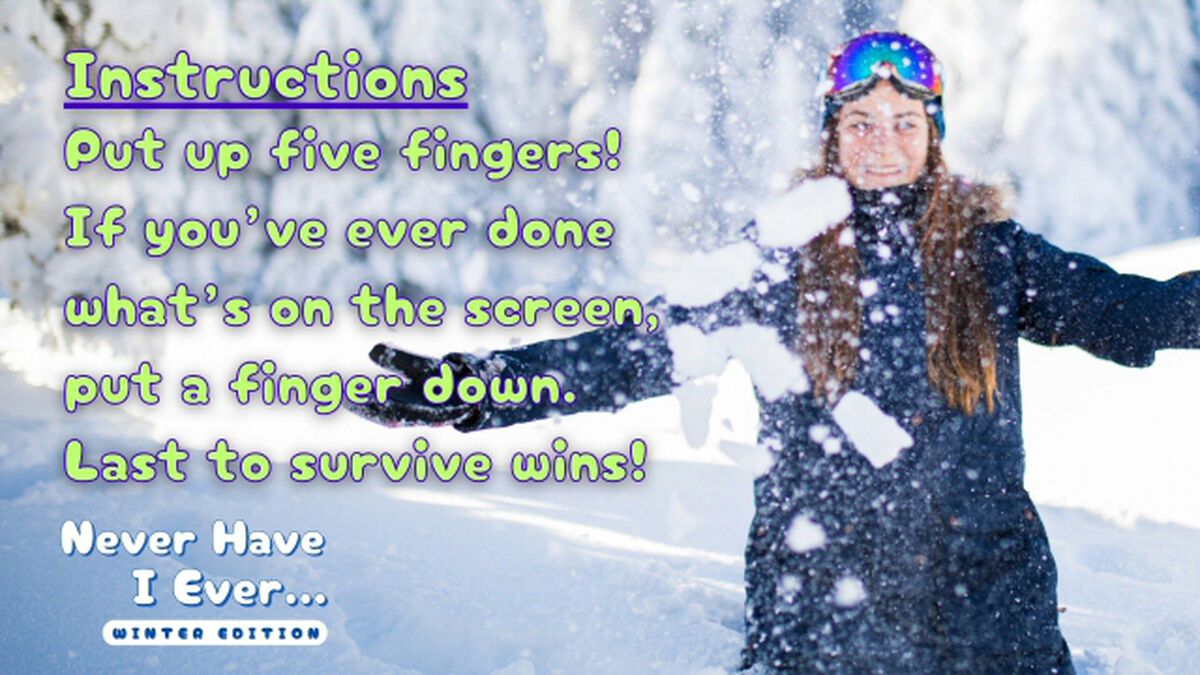 Never Have I Ever: Winter Edition image number null